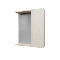 Шкаф-зеркало "ЮНИТ-60 см", универсал. кадена лайт арт-206011 — фото 1, Зеркальные шкафы в ванную