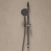 Лейка для душа, графит матовый, Aiger, IDDIS, арт-AIG4FG0i18 — фото 1, Лейки для душа