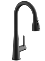 Смеситель для кухни с выдвижным изливом BELZ, черный арт-B74816-7 — фото 1, Смесители для кухни