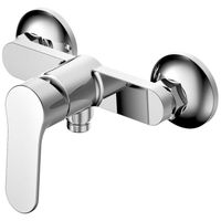 Смеситель для ванны AZARIO ELVIS с ручным душем, керамический картридж, хром арт-AZ-WWK338155C — фото 1, Смеситель для ванны