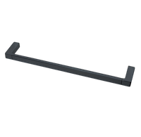 Полотенцедержатель COLOMBO DESIGN MINI Q широкий цвет графит матовый арт-B5009.GM — фото 3, Полотенцедержатели