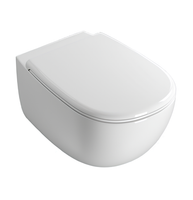 Унитаз GLOBO DAILY подвесной цвет белый матовый DNS02BO — фото 1, Подвесные унитазы