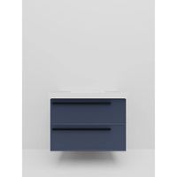 Тумба под раковину подвесная La Fenice Elba TWIN , синяя арт-FNC-01-ELB-BG-90-2 — фото 3, Тумбы под раковину