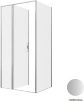 Душевой уголок Allen Brau Priority 100x90 3.31029.BA + 3.31044.BA серебро браш 3.31029.BA + 3.31044.BA — фото 4, Прямоугольные душевые уголки