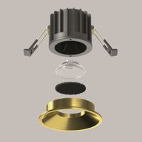 Товар: Встраиваемый светильник Technical DL058-12W3K-BS - фото 11 Встраиваемый светильник Technical DL058-12W3K-BS — фото 11, Точечные светильники