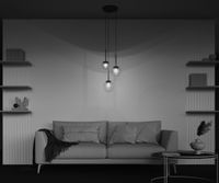 Подвесной светильник Maytoni MOD521PL-03G — фото 12, Подвесные светильники