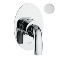 Смеситель для душа встраиваемый Webert Aria , белый/хром арт-AI880101844 — фото 1, Встраиваемые смесители для душа