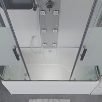 Товар: Душевая кабина Niagara Ultra NG-3170-01 (170х75х220) высокий поддон(56см),стекло матовое,4 места 31700164 - фото 4 Душевая кабина Niagara Ultra NG-3170-01 (170х75х220) высокий поддон(56см),стекло матовое,4 места 31700164 — фото 4, Душевые кабины