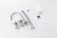 Смеситель ABBER Wasser Kreis 316 AF8108BST-M для раковины, сталь брашированная — фото 2, Смесители для раковины