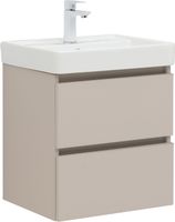 Тумба под раковину Aquanet Вега 2.0 50 бежевый арт-00337940 — фото 1, Тумбы под раковину