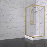 Товар: ДО "Вента-Голд" 90х90, квадрат, низ. подд. (2 места+сифонD90мм) арт-Щ0000076255 - фото 2 ДО "Вента-Голд" 90х90, квадрат, низ. подд. (2 места+сифонD90мм) арт-Щ0000076255 — фото 2, Квадратные душевые уголки