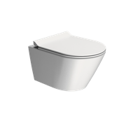 Товар: унитаз подвесной KUBE X безободковый с водоворотной системой смыва Swirlflush фаянсовый белый матовый арт-941609 - фото 2 унитаз подвесной KUBE X безободковый с водоворотной системой смыва Swirlflush фаянсовый белый матовый арт-941609 — фото 2, Подвесные унитазы