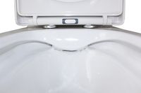 Унитаз-компакт Azario Rise 385х623х792 напольный, безободковый с быстросъемным сиденьем микролифт арт-AZ-68D — фото 5, Напольные унитазы