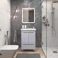 Тумба под раковину VIGO Grani 60 напольная дуб золотой арт-284 дуб золотой — фото 5, Тумбы под раковину