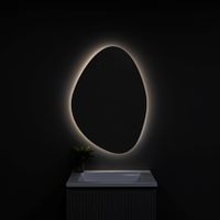 600x850 Зеркало с подсветкой, универсальный монтаж арт-AQM9110B — фото 4, Зеркала в ванную комнату