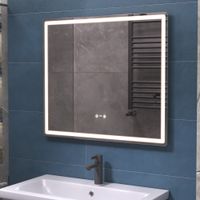 Зеркало с подсветкой VIGO Geometry Step 800 234 — фото 6, Зеркала в ванную комнату