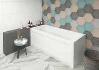 Экран фронтальный к ванне Мия 160см EKR-F0000059 — фото 2, Экраны для ванн