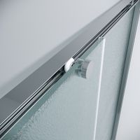 Товар: 1/2 душевого ограждения Grossman Galaxy 1/2.K33.01.90.10.02 (90х195) правая,хром,стекло шиншилла, 1 место - фото 8 1/2 душевого ограждения Grossman Galaxy 1/2.K33.01.90.10.02 (90х195) правая,хром,стекло шиншилла, 1 место — фото 8, Раздвижные душевые двери