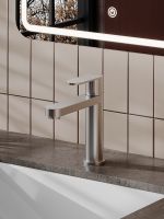 Agger Sweet смеситель для раковины однорычажный, сатин матовый арт-A2702122 — фото 2, Смесители для раковины