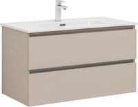 Тумба с раковиной Aquanet Вега 2.0 90 2 ящ. цв.бежевый (раковина Ирис) арт-00344753 — фото 14, Тумбы с раковиной