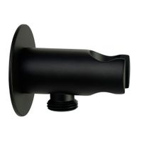 Товар: ERMITAGE MINI Держатель для ручного душа со штуцером, черный матовый 30865 - фото 3 ERMITAGE MINI Держатель для ручного душа со штуцером, черный матовый 30865 — фото 3, Держатели для душа