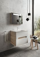 Зеркало Ravak Classic 80 с подсветкой Белое арт-X000000354 — фото 2, Зеркала в ванную комнату