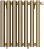 Отопительный радиатор Сунержа Кумир-0 EU50 правый 500х470 7 секций Матовое золото арт-032-0351-5007 — фото 6, Радиаторы отопления