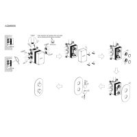 Товар: Siena Встраиваемый термостат на 3 потр. в комплекте с внутр. частью, металл арт-AQM8806GM - фото 2 Siena Встраиваемый термостат на 3 потр. в комплекте с внутр. частью, металл арт-AQM8806GM — фото 2, Смеситель для душа