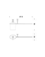 Товар: Полотенцедержатель с дозатором COLOMBO DESIGN LAND настенный цвет хром арт-B2874SX - фото 2 Полотенцедержатель с дозатором COLOMBO DESIGN LAND настенный цвет хром арт-B2874SX — фото 2, Дозаторы