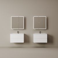 Товар: Зеркальный шкаф для ванной комнаты SANCOS Diva 800х149х800, с подсветкой, арт. арт-DIV800 - фото 5 Зеркальный шкаф для ванной комнаты SANCOS Diva 800х149х800, с подсветкой, арт. арт-DIV800 — фото 5, Зеркальные шкафы в ванную