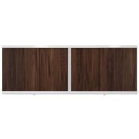 экран под ванну Rumba 150 тёмное дерево MELODIA MBSR15005 — фото 1, Экраны для ванн