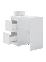 Orange Sistema Тумба напольная под стиральную машину с раковиной, белый арт-STM-100TUW+B07-345W — фото 8, Тумбы с раковиной