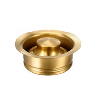 Горловина для измельчителей Milacio MC.033.GD золото брашированное — фото 1, Измельчители пищевых отходов