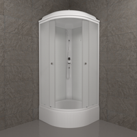 ДК Вельвет 90*90 В (7 мест+сифон D50) арт-Щ0000063055 — фото 10, Душевые кабины