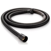 Душевой шланг к смесителю для кухни CO111.5CMAT, 1/2"xM15x1, 150 см пластиковый, ЧЕРНЫЙ арт-PH1507C — фото 1, Душевые шланги