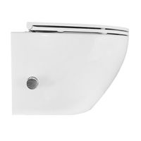 Унитаз подвесной Azario Grado 365х495х365 безободковый, с функцией биде, с быстросъемным сиденьем микролифт арт-AZ-046E-NR — фото 13, Подвесные унитазы