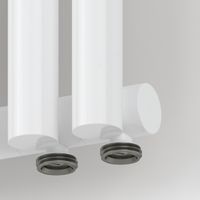 Отопительный радиатор Сунержа Эстет-1 EU50 правый 1200х135 3 секции Белый арт-12-0311-1203 — фото 1, Радиаторы отопления