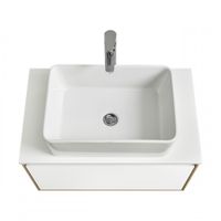 Столешница ЛИБЕРТИ 70, белый глянец 1A281203LY010 — фото 6, Столешницы под раковину