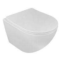 Сет: Инсталляция для подвесного унитаза AZARIO FORTE + подвесной унитаз Loranto ESTER с системой смыва "Tornado", сиденье микролифт арт-AZ-100-100F+AZ-87265 — фото 5, Комплекты унитаз + инсталляция