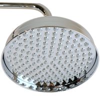 OXFORD Душевой настенный гарнитур (см-ль д/душа/колонна RETRO/верхн.душ/шланг/ручн.душ),хром 32572 — фото 8, Душевые гарнитуры