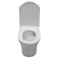 Унитаз-моноблок Azario Vally 690х360х760 напольный, слив "Торнадо", в комплекте с быстросъемным и сиденьем микролифт арт-AZ-80687 — фото 3, Напольные унитазы