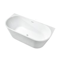 Ванна пристенная Grossman Cristal (160x80x58),1 место арт-GR-16072 — фото 1, Акриловые ванны