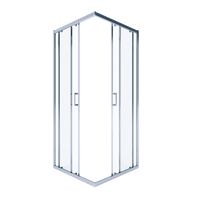 Душевой уголок ALEX BAITLER 1 серия AB14100X1 прозрачное стекло — фото 1, Душевые перегородки