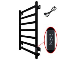 Полотенцесушитель Пэк сп 20 кв 80х40 черный ВГП арт-Пэксп20кв/8040черныйВГП — фото 1, Электрические полотенцесушители