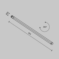 Товар: Светильник Technical C147CL-L900-24W3K-B - фото 9 Светильник Technical C147CL-L900-24W3K-B — фото 9, Подвесные светильники