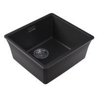 Мойка "Мадена" 400, антрацит FS 22.505.C0400.302 — фото 1, Кухонные мойки