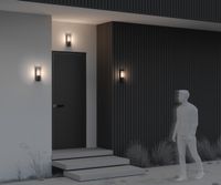 Товар: Настенный светильник (бра) Outdoor арт-O450WL-01GF - фото 14 Настенный светильник (бра) Outdoor арт-O450WL-01GF — фото 14, Уличное освещение