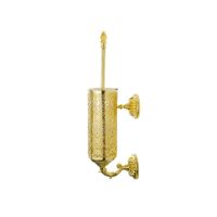 Товар: VERSAILLES Ершик настенный, стекло/золото арт-32633 - фото 2 VERSAILLES Ершик настенный, стекло/золото арт-32633 — фото 2, Ершики для унитаза