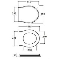 Сиденье с крышкой GLOBO PAESTUM с микролифтом цвет белый арт-PS22RB — фото 2, Сиденья для унитаза