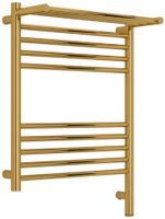 Товар: Полотенцесушитель электрический Сунержа Богема 3.1 с полкой 600х500 МЭМ правый Золото 03-6007-6050 - фото 4 Полотенцесушитель электрический Сунержа Богема 3.1 с полкой 600х500 МЭМ правый Золото 03-6007-6050 — фото 4, Электрические полотенцесушители